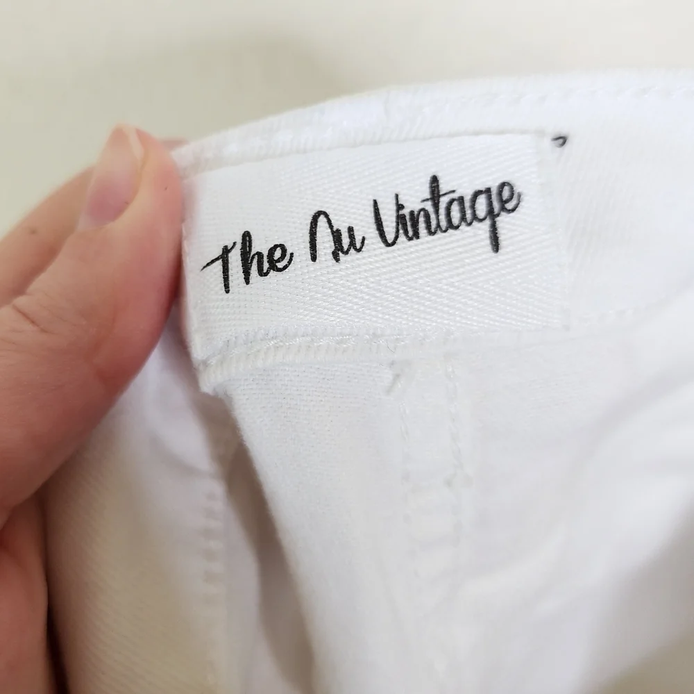 The Nu Vintage White Floral Jeans 31